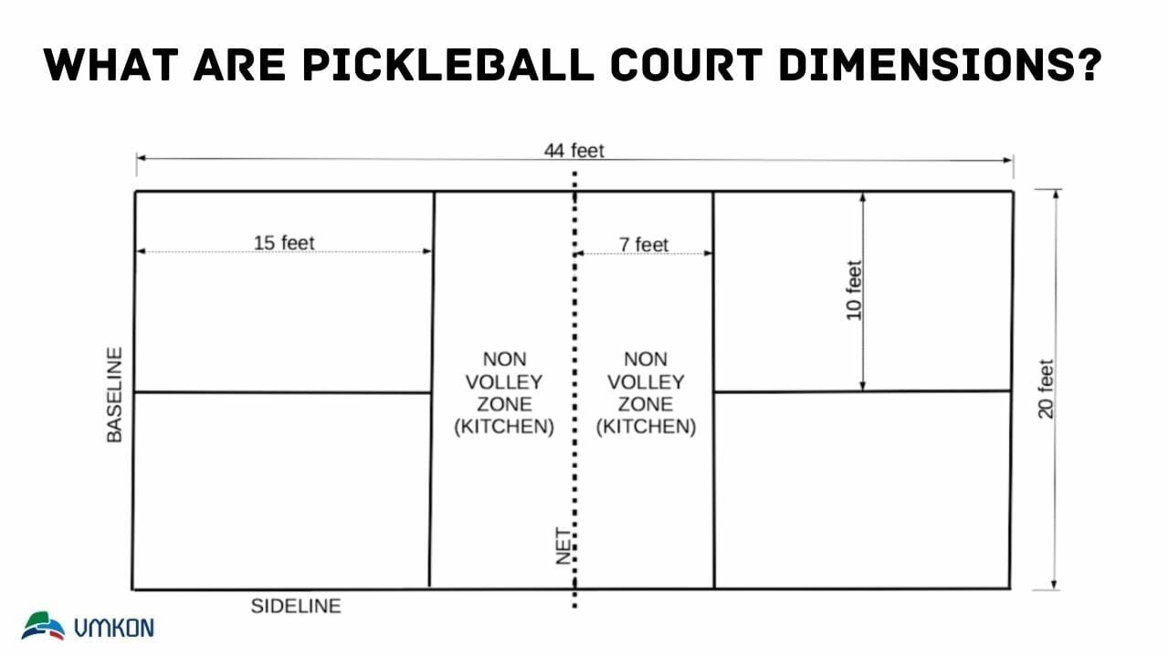 Pickle Ball Field Size