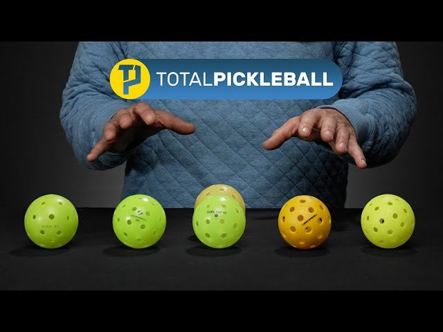 Types Of Pickleball Balls