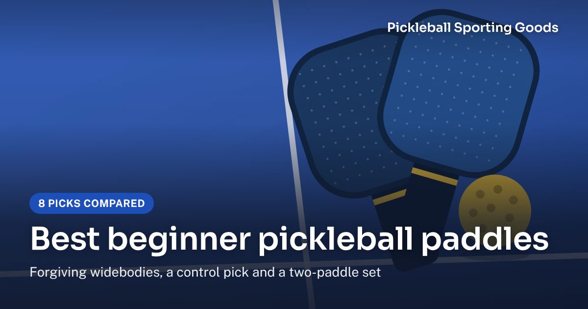 Best beginner pickleball paddles: 8 picks compared