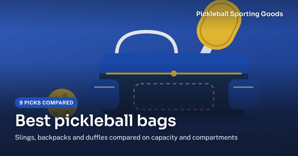 Best pickleball bags: 9 picks compared