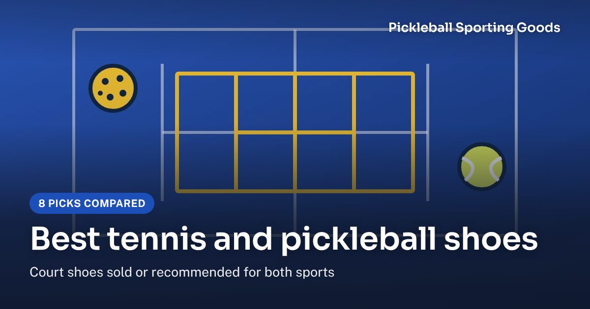 Best tennis and pickleball shoes: 8 picks compared